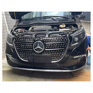 Chromsatz für vordere Stoßstange (2023+) Mercedes Vito/V-class W447 2014- Foto 2