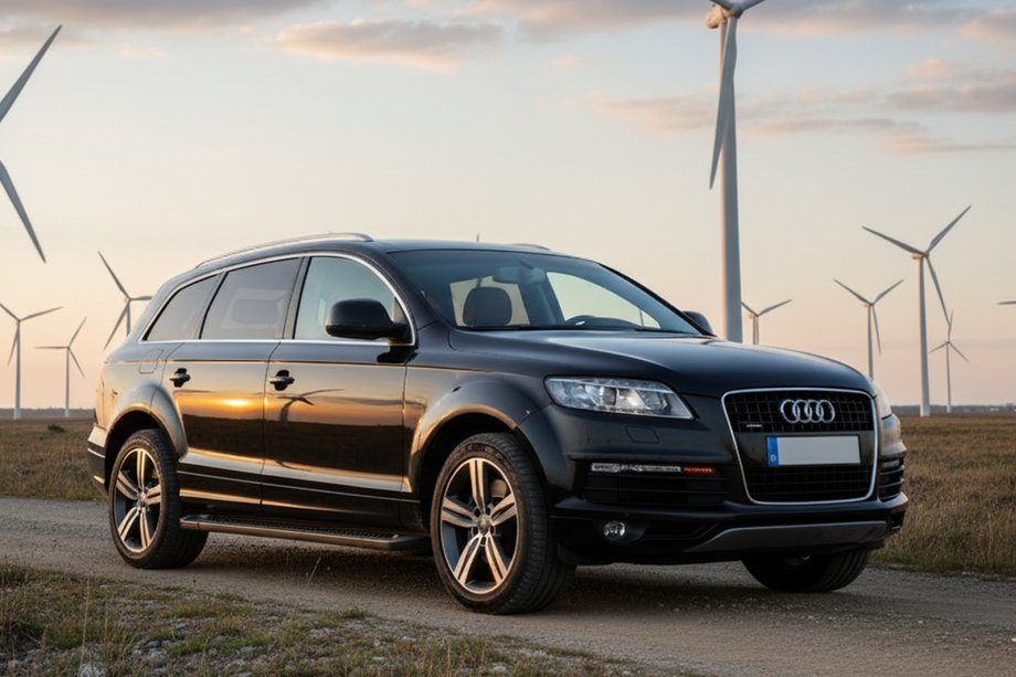 Audi Q7 2005-2015 Trittbretter Allmond Black (2 Stk., Aluminium) Image
