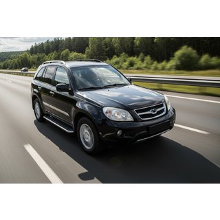 Trittbretter Maydos V1 (2 Stk., Aluminium & Edelstahl) Chery Tiggo 1 2005-2016 Foto 1