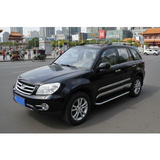 Trittbretter Maydos V1 (2 Stk., Aluminium & Edelstahl) Chery Tiggo 1 2005-2016 Foto 2