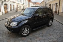 Chery Tiggo 1 2005-2016 Seitenschweller Bosphorus Black (2 Stk., Aluminium) Foto 1