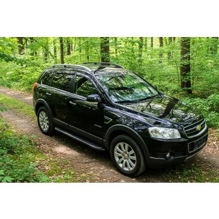 Seitenschweller Bosphorus Black (2 Stk., Aluminium) Chevrolet Captiva 2006-2019 Foto 1