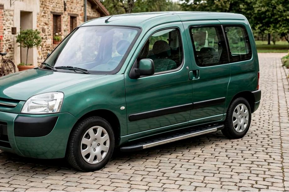 Peugeot Partner 1996-2008 Trittbretter Duru (2 Stk., Aluminium) Image