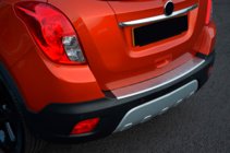 Chevrolet Trax 2012-2023 Heckstoßstangenschutz OmsaLine Edelstahl Foto 2
