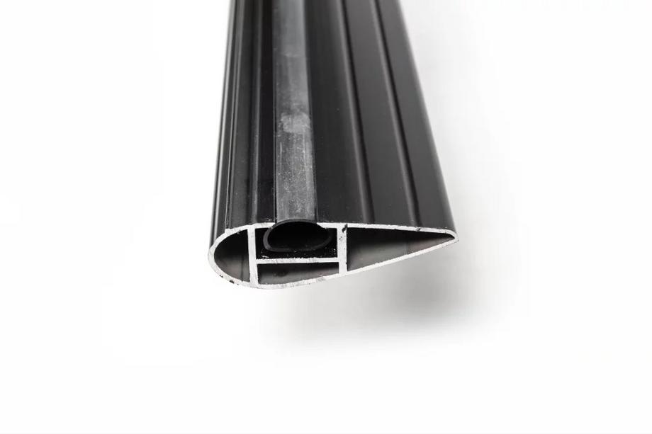 Renault Megane II 2004-2009 Dachträger für Fixpunkte abschließbar Wingbar V3 (2 Stk) Grau Foto 11