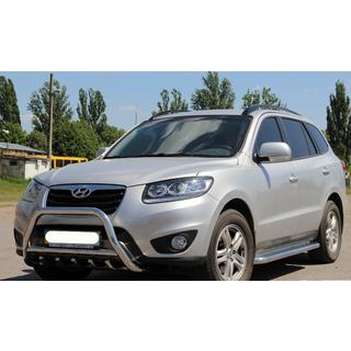Frontbügel WT003 (Edelstahl) Hyundai Santa Fe 2 2006-2012 Foto 4
