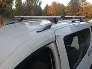 Dacia Dokker 2013-2022 Dachträger Querträger für normale Reling abschließbar Wizard V1 (2 Stk) 135 cm, Schwarz Foto 1