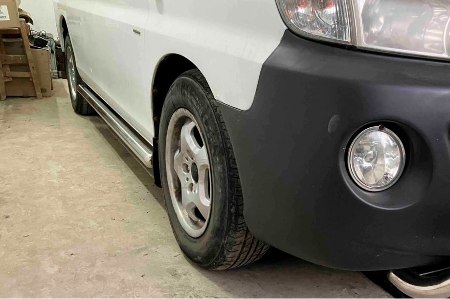 Hyundai H200, H1, Starex 1998-2007 Seitliche Rohre BB002 (2 Stk., Edelstahl) Foto 3