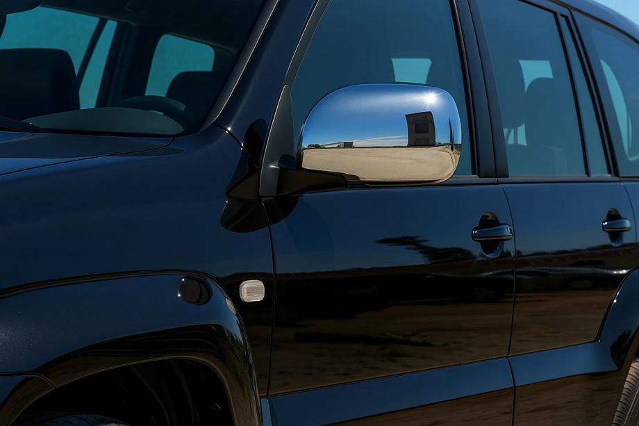 Lexus GX470 2002-2009 Spiegelabdeckungen (2 Stk, Edelstahl) Image