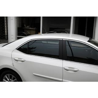 Obere Türleisten Edelstahl (4 Stück) Toyota Corolla 2013-2019 Foto 1
