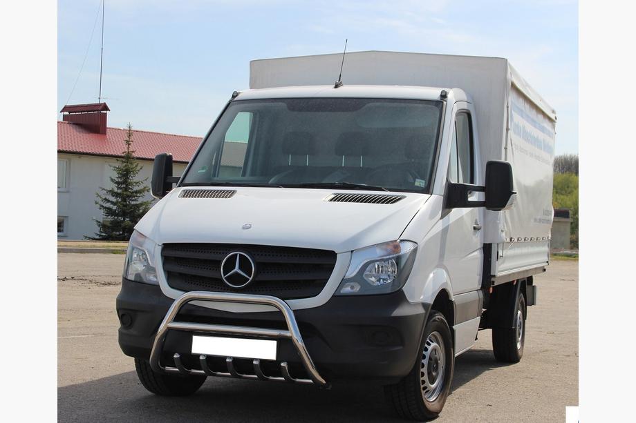 Mercedes Sprinter W906 2006–2018 Frontbügel WT003 (Edelstahl) 60mm, ohne Schriftzug Foto 7
