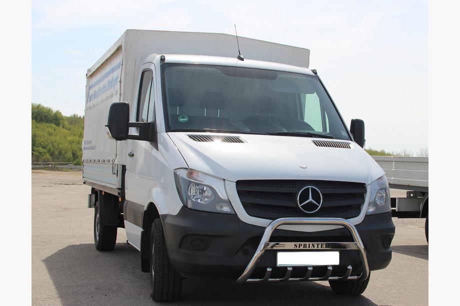 Mercedes Sprinter W906 2006–2018 Frontbügel WT003 (Edelstahl) 60mm, mit Schriftzug Image