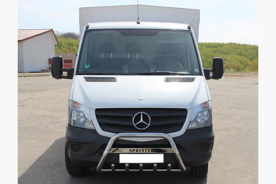 Mercedes Sprinter W906 2006–2018 Frontbügel WT003 (Edelstahl) 60mm, ohne Schriftzug Foto 3