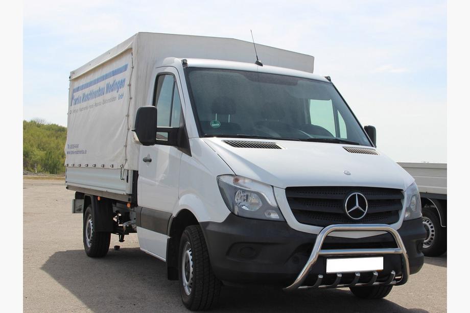 Mercedes Sprinter W906 2006–2018 Frontbügel WT003 (Edelstahl) 60mm, ohne Schriftzug Foto 9