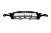 Hyundai Santa Fe 2 2006-2012 Heckschutzleiste R007 (Kunststoff) Foto 2