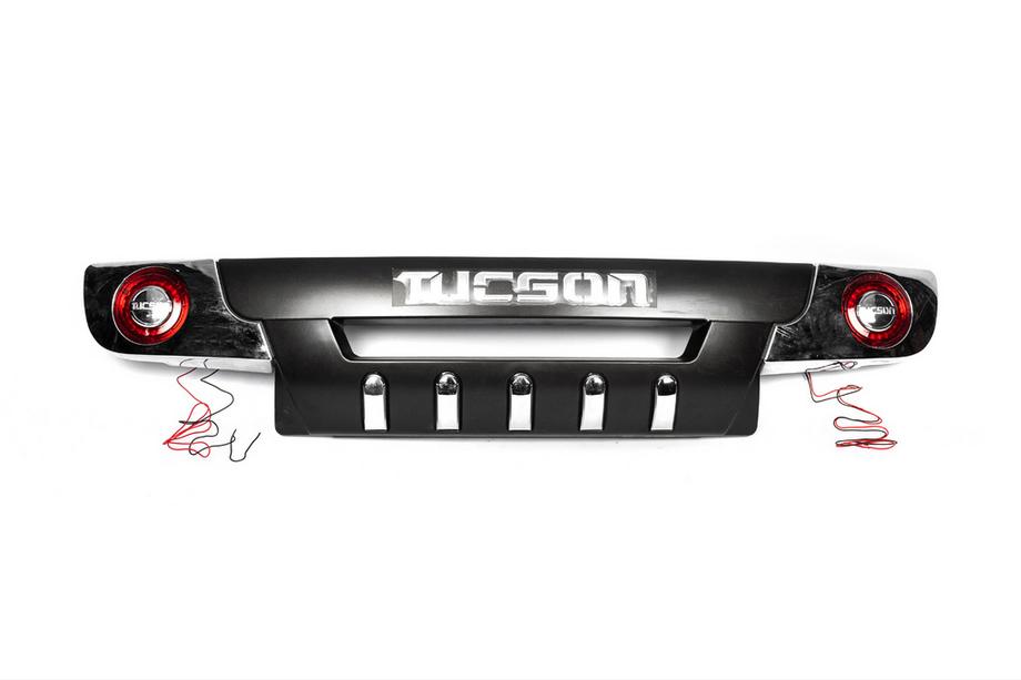 Hyundai Tucson JM 2004- Sonderangebot! Heckschutzleiste R001 (neu aus der Ausstellung) Image