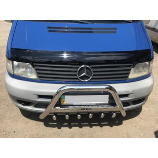 Frontbügel WT003/4 (Edelstahl) Mercedes Vito W638 1996-2003 Foto 1