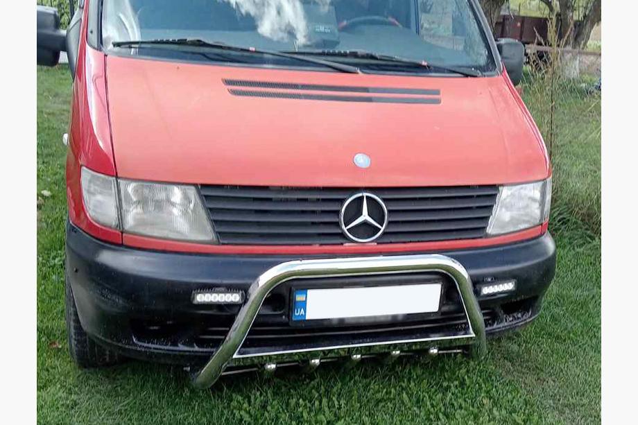 Mercedes Vito W638 1996-2003 Frontbügel WT003/4 (Edelstahl) Foto 8
