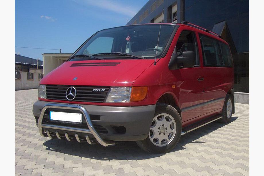 Mercedes Vito W638 1996-2003 Frontbügel WT003/4 (Edelstahl) Foto 5