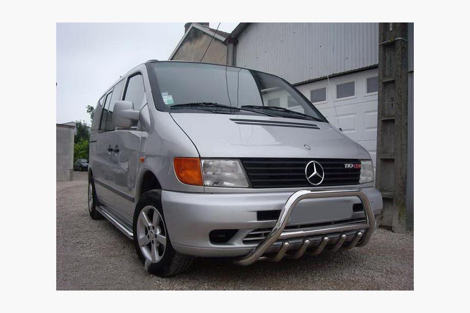 Mercedes Vito W638 1996-2003 Frontbügel WT003/4 (Edelstahl) Foto 6
