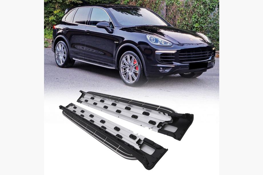 Porsche Cayenne 2010-2017 Seitenschweller OEM (2 Stk., Aluminium) Image