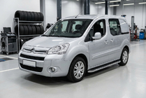 Citroen Berlingo 2008-2018 Trittbretter Maydos V1 (2 Stk., Aluminium & Edelstahl) Foto 1