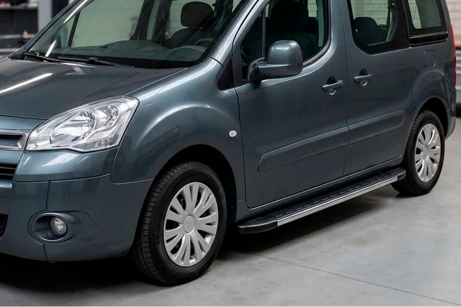 Peugeot Partner Tepee 2008-2018 Trittbretter Duru (2 Stk., Aluminium) Image