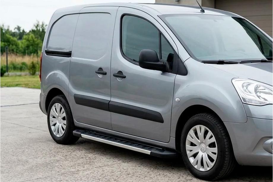 Peugeot Partner Tepee 2008-2018 Seitenschweller RedLine V1 (2 Stk., Aluminium) Image