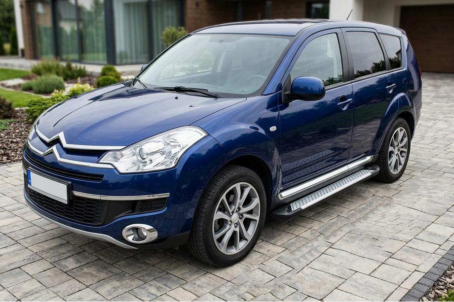 Citroen C-Crosser 2007-2013 Seitenschweller Allmond (2 Stk., Aluminium) Image