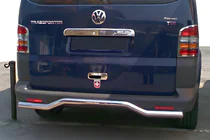 Volkswagen T5 Multivan 2003–2010 Hinterer Überrollbügel Welle (Edelstahl) Foto 1