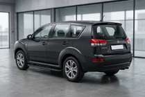 Citroen C-Crosser 2007-2013 Seitenschweller Bosphorus Black (2 Stk., Aluminium) Foto 1