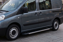 Citroen Jumpy 2007–2017 Seitenschweller RedLine V1 (2 Stk., Aluminium) Kurzer Radstand Foto 1