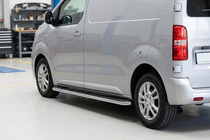 Citroen Jumpy 2007–2017 Trittbretter Maydos V1 (2 Stk., Aluminium & Edelstahl) Foto 1