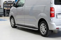 Fiat Scudo 2007-2015 Trittbretter Maydos V1 (2 Stk., Aluminium & Edelstahl) Foto 1