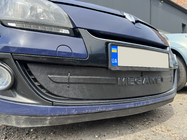 Renault Megane III 2009-2016 Winterabdeckung für Kühlergrill (2009-2013, unten) Matt Foto 8