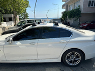 BMW 5 Series F10/F11 2010–2016 Dachträger (Querträger) für Originalbefestigung Ecem V3 (2 Stk) Grau, 145 cm Foto 5