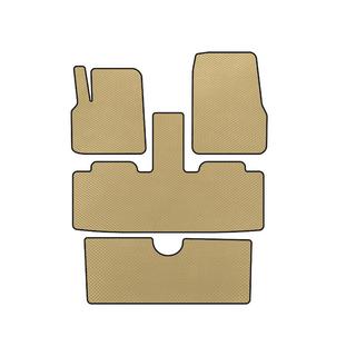 EVA Fußmatten (3 Reihen, 7-Sitzer, Beige)
