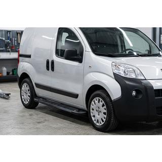 Seitenschweller RedLine Black (2 Stk., Aluminium) Fiat Fiorino/Qubo 2008-2024 Foto 1