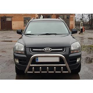 Frontbügel WT003 (Edelstahl) Kia Sportage 2004-2010 Foto 4