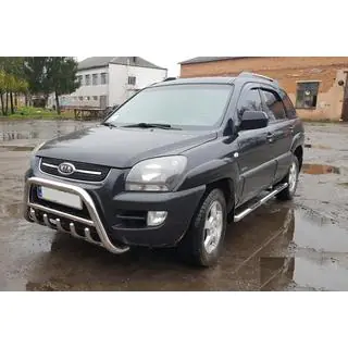 Frontbügel WT003 (Edelstahl) Kia Sportage 2004-2010 Foto 1