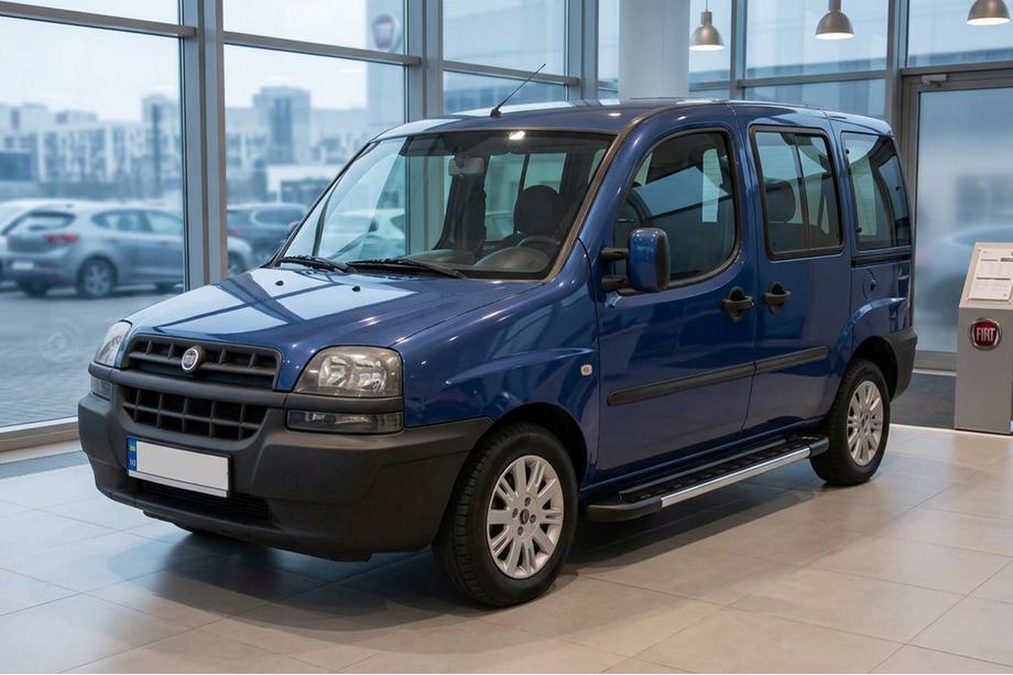 Fiat Doblo I 2001-2005 Seitenschweller RedLine V1 (2 Stk., Aluminium) Image