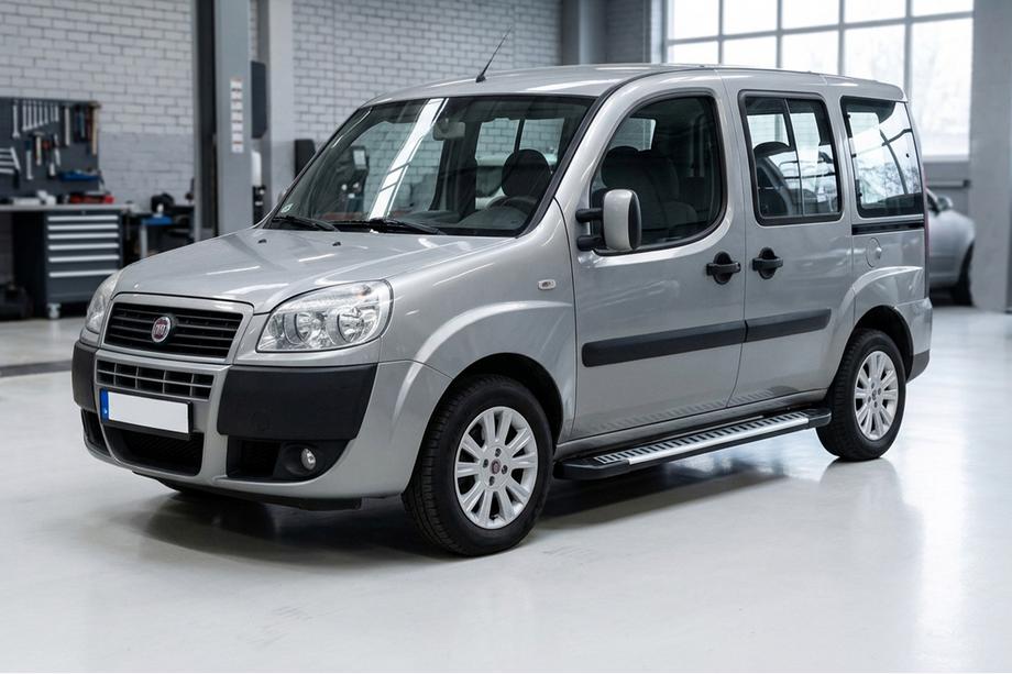 Fiat Doblo I 2005-2010 Seitenschweller Line (2 Stk., Aluminium) Image