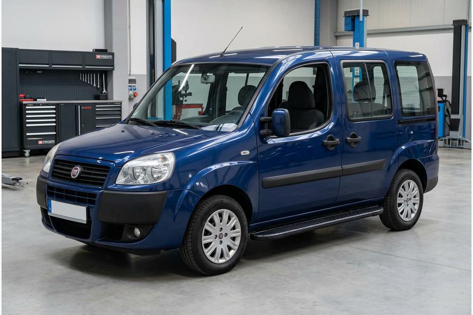 Fiat Doblo I 2005-2010 Seitenschweller Bosphorus Black (2 Stk., Aluminium) Image