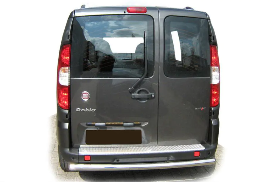 Fiat Doblo I 2001-2005 Heckschutz AK002 (Edelstahl) Image