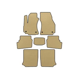 EVA Fußmatten (3 Reihen, 2003-2005, 7-Sitzer, Beige) Opel Zafira A 1998-2005