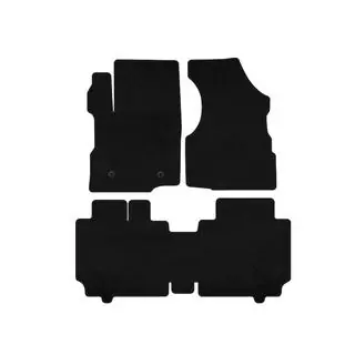 Textil-Fußmatten Deluxe (2015-2017, Schwarz) Foto 1