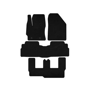Textil Fußmatten Premium (3 Reihen, 7-Sitzer, Schwarz) Toyota Verso 2009–2018 Foto 1