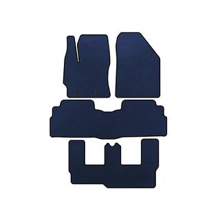 EVA Fußmatten (3 Reihen, 7-Sitzer, Blau)