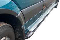 Mercedes Sprinter W906 2006–2018 Trittbretter Rainbow (2 Stk., Aluminium) Lang/ExtraLang Foto 1