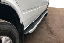 Mercedes Sprinter W901/902/903/904/905 1995–2006 Trittbretter Fullmond (2 Stk, Alu) Foto 1